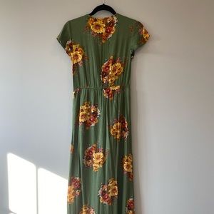 Altered State Hi-low Wrap Dress🧡🤎💛